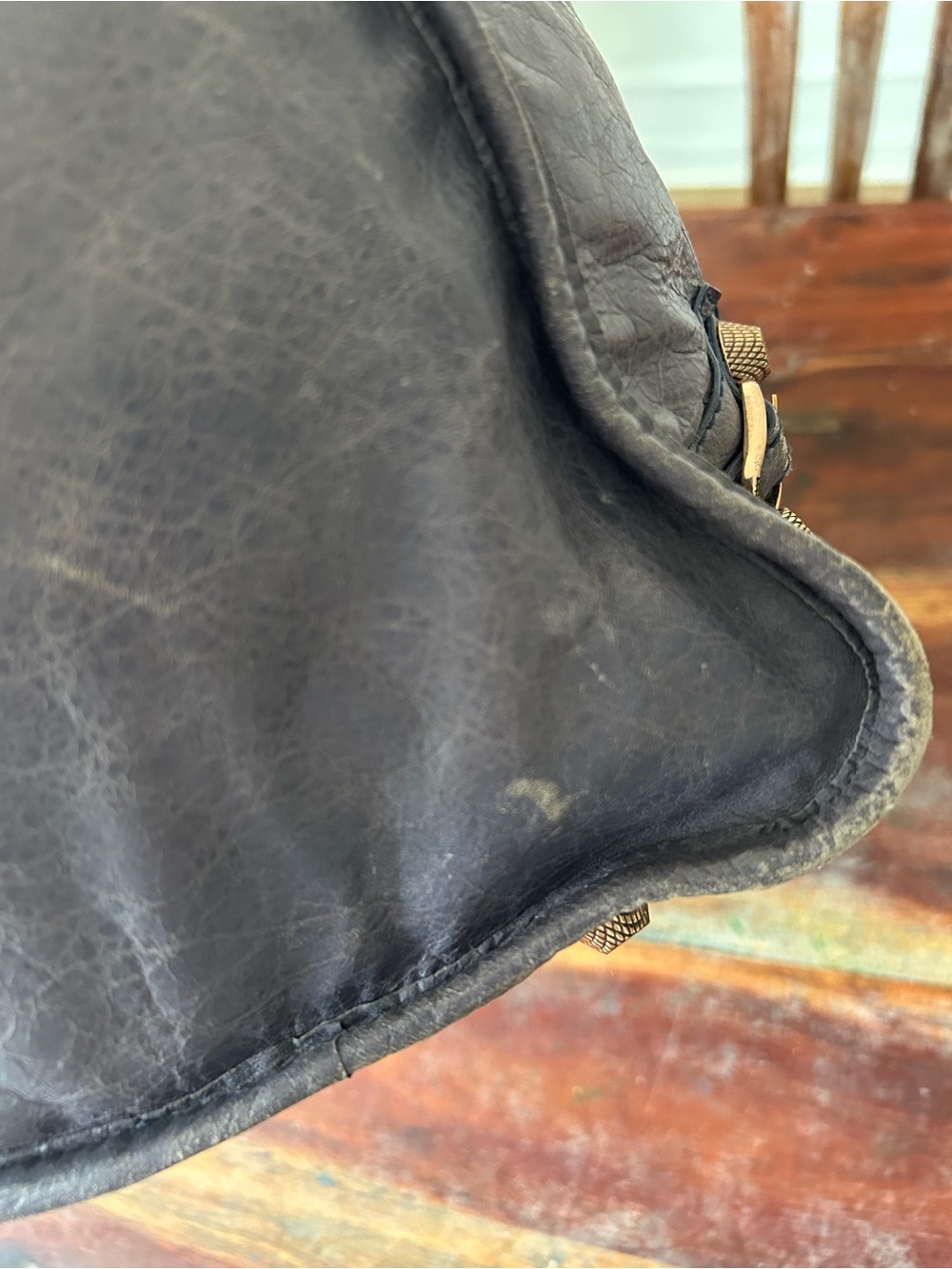 Balenciaga Jacynthe Giant 12 Rosegold Arena Weekender Bag - Picture 6 of 16